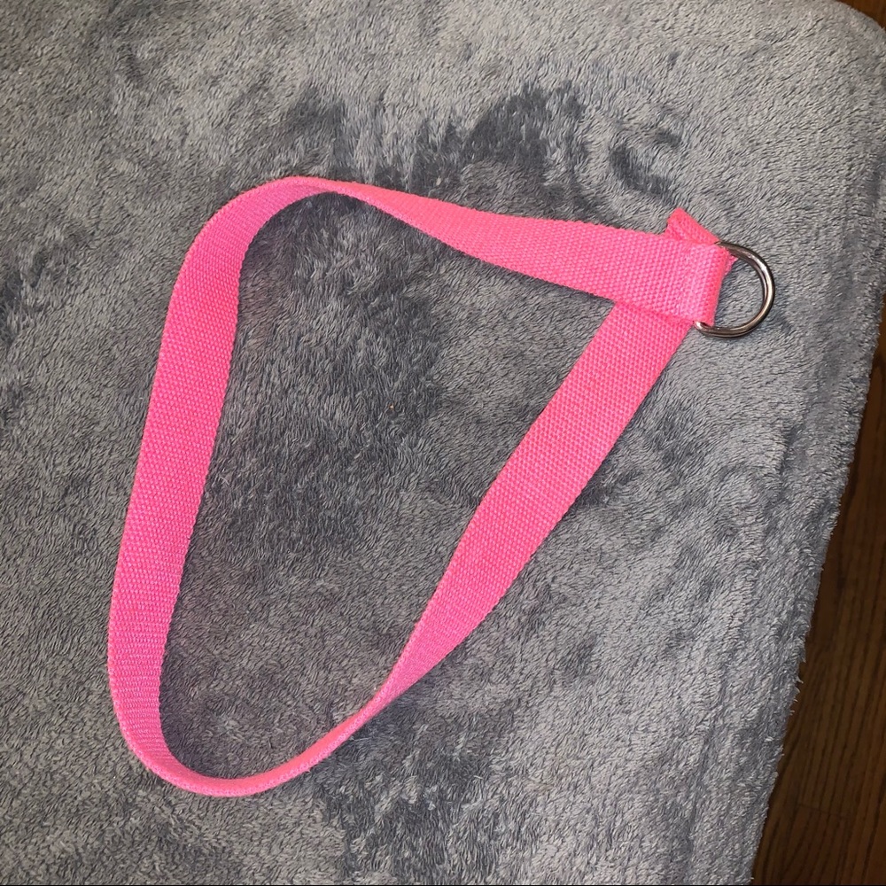 SMALL PINK BELT